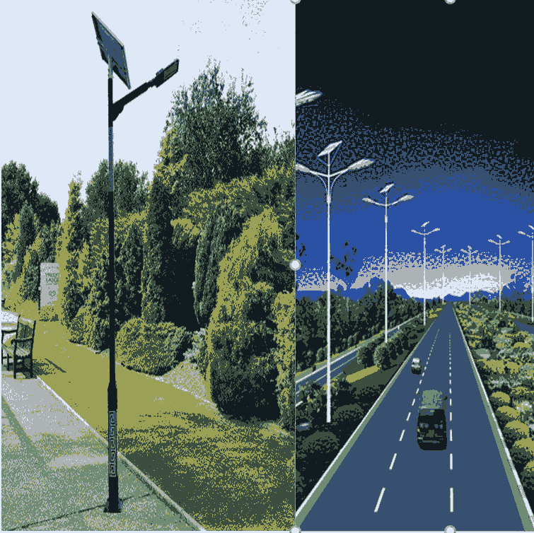 門頭溝6米太陽能路燈工程，太陽能路燈廠-北京太陽能路燈廠