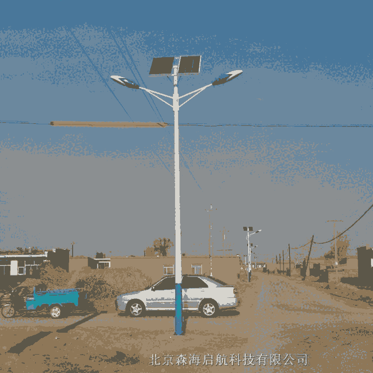 供應(yīng)雙燈頭太陽(yáng)能路燈 認(rèn)準(zhǔn)森海啟航太陽(yáng)能路燈供應(yīng)商